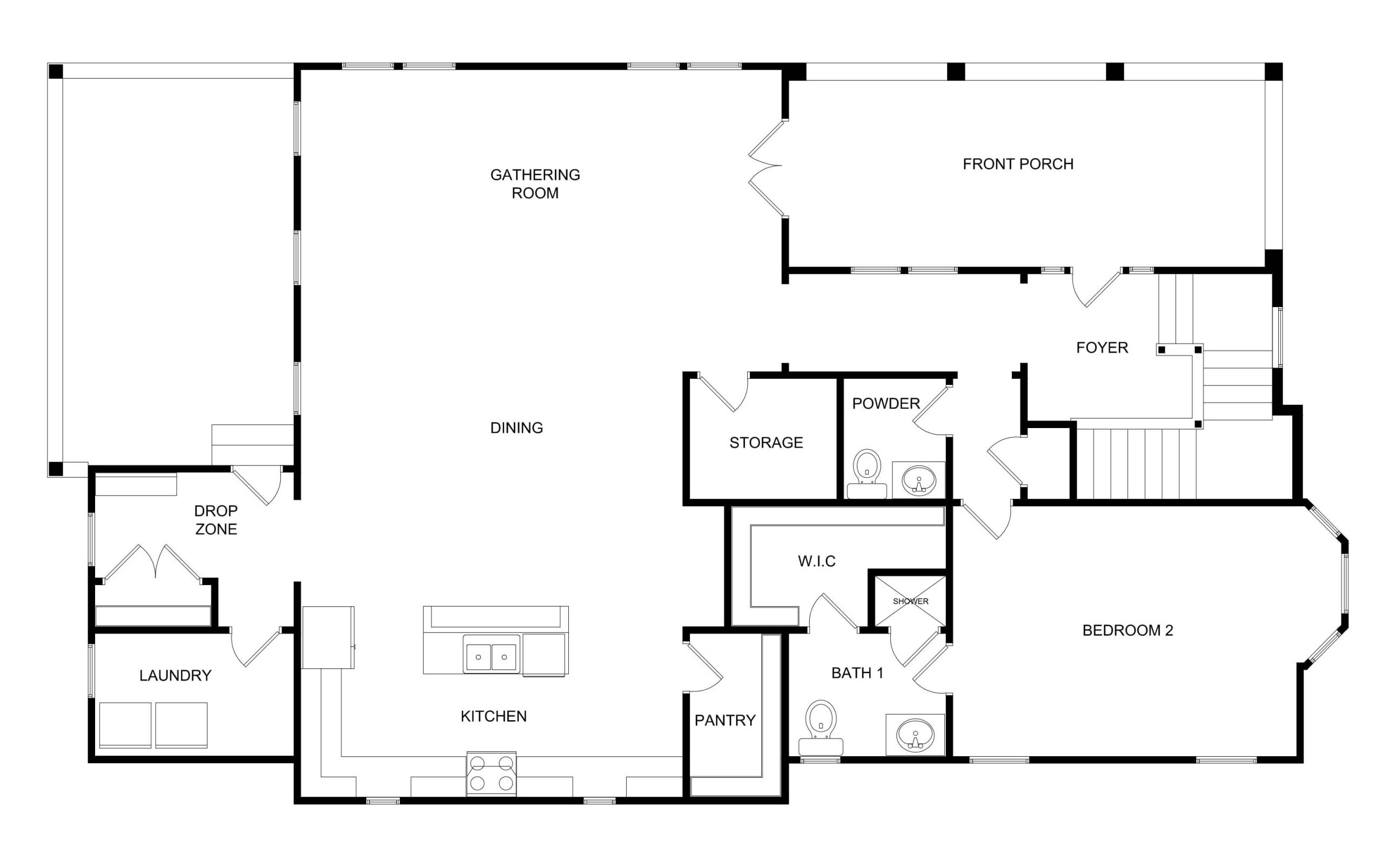 2D Floor Plan UAE