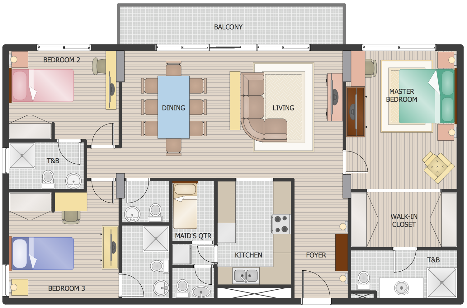 2D Floor Plan