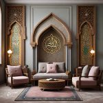 Furniture and Accessories in Islamic prayer room design