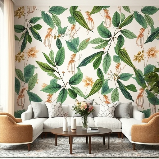 Biophilic wallpapers for modern wallpaper design in Dubai