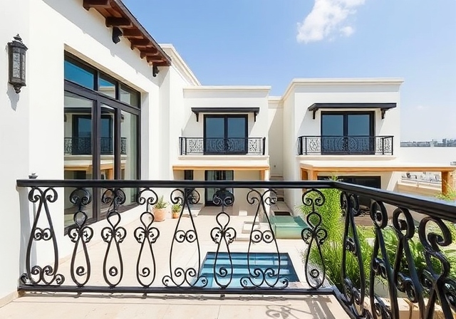 Iron Railings: Timeless and Sturdy in modern dubai villas