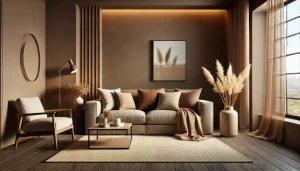 versatile appeal of Mocha Mousse, Pantone’s Color of the Year 2025, in interiors, fashion, and beyond.