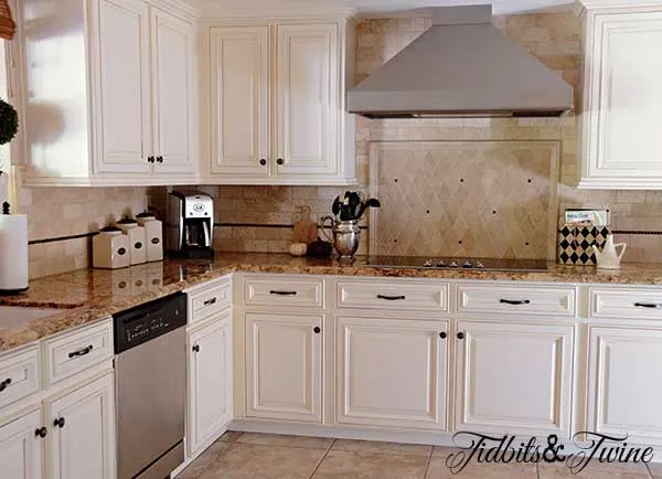 Modern kitchen with sleek countertops and minimalist design.