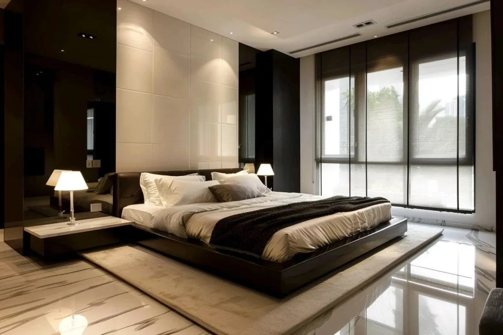 Bedroom decor ideas for couples with a modern and cozy touch